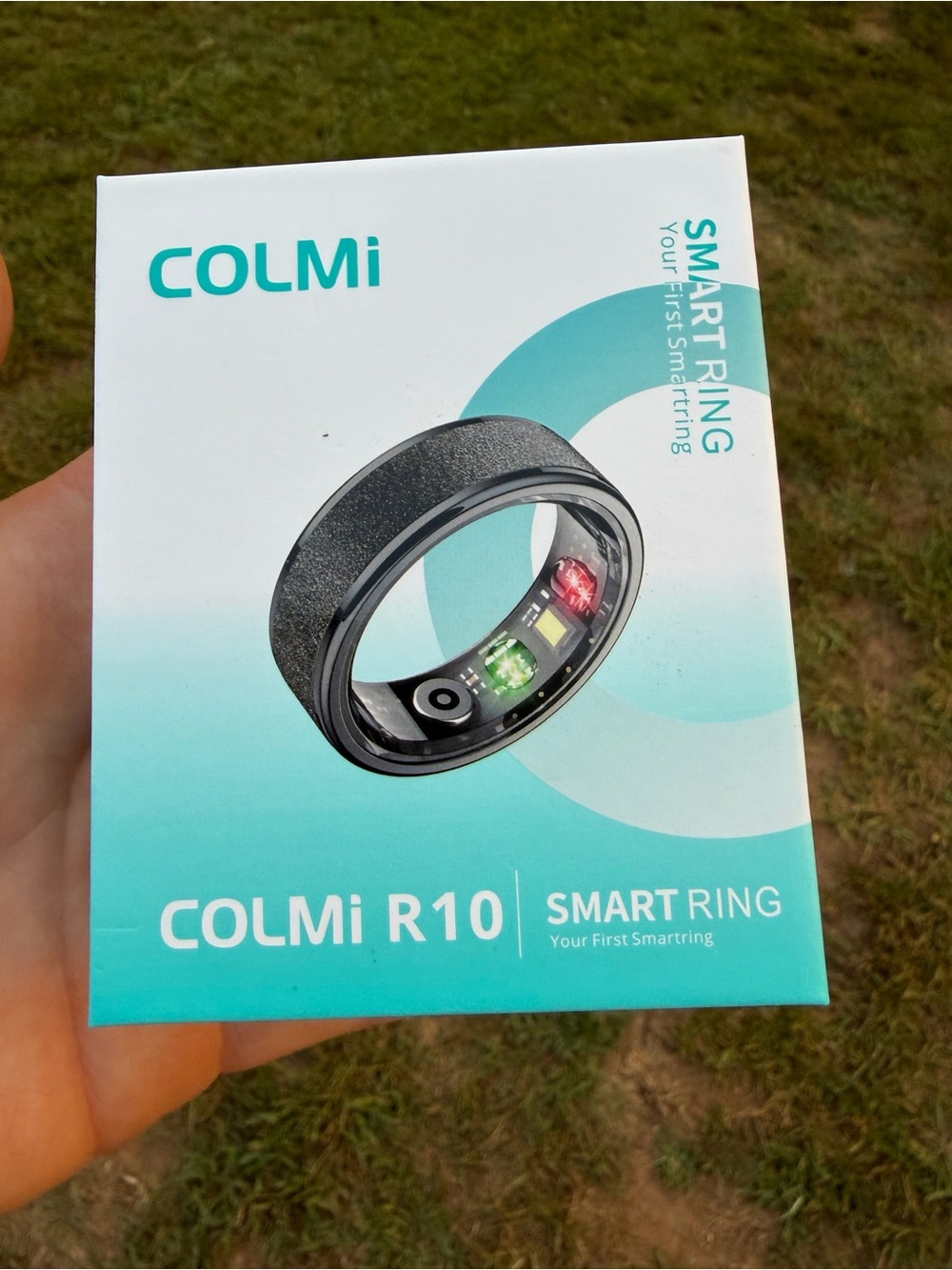R10 Smart Ring — Black Activity & Health Tracker